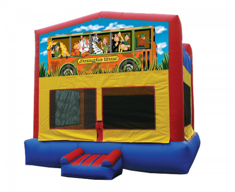 Jungle Bus Bouncer