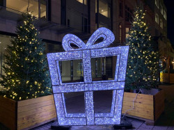 3D Light Up Gift Box