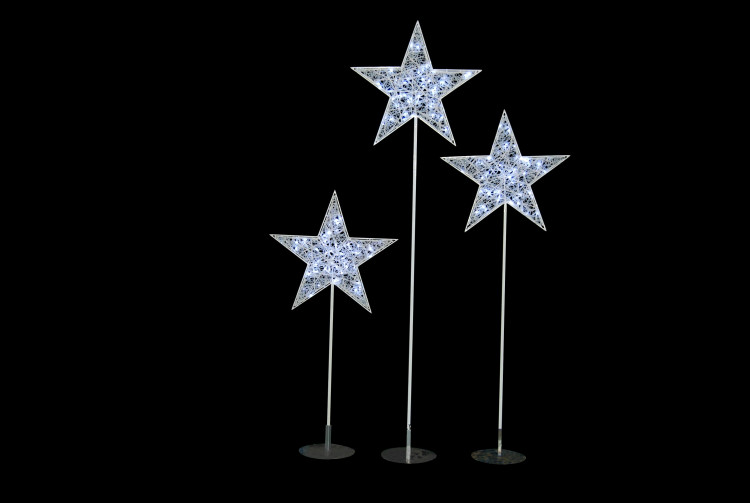 Genval Stars - Set of 3 - Illumination