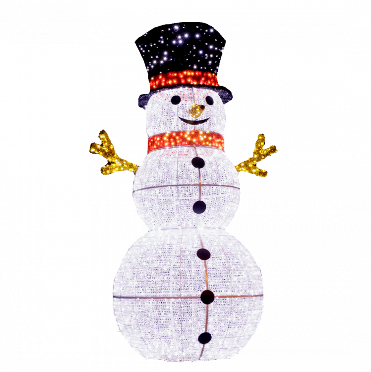 3D Snowman Display - Illumination