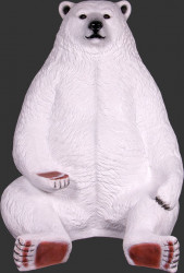 Sitting20Polar20Bear 1732634389 Sitting Polar Bear - Fiberglass