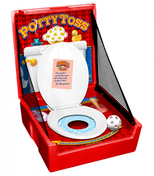 Potty Toss Carnival Game