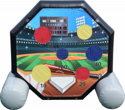 Giant Baseball Inflatable Game