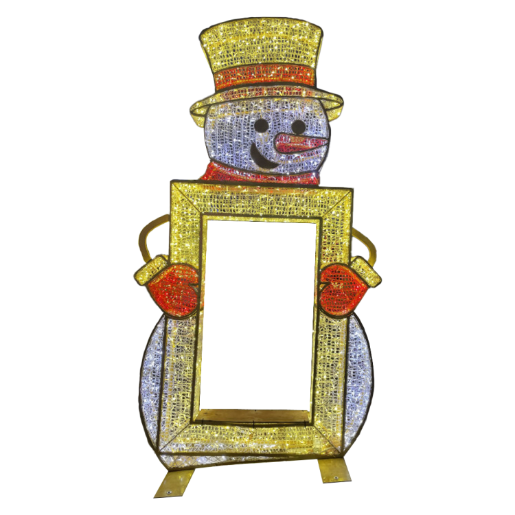 3D Frosty the Snowman Frame - Illumination