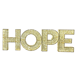 3D Hope Sign - Illumination