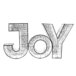 3D Joy Sign - Illumination