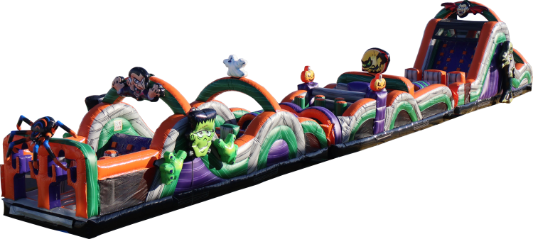 95' Halloween Radical Run Obstacle Course 95' Halloween Radical Run Obstacle Course